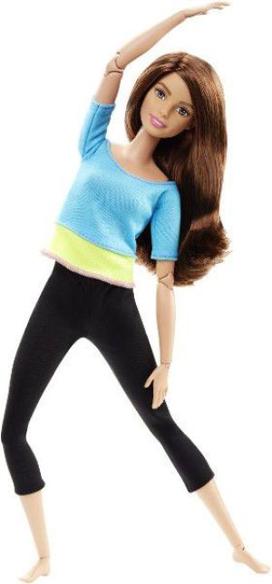 Mattel Barbie Made to Move Lalki Blue Top - DHL81/DJY08 1