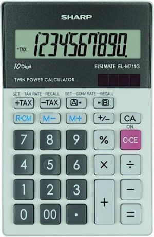 Kalkulator Sharp EL-M711GGY 1