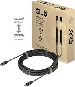 Kabel USB Club 3D USB-C - USB-C 5 m Czarny (CAC-1535) 1