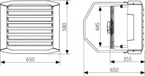 Flowair NAGRZEWNICA WODNA LEO L3 ZESTAW 5