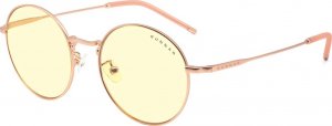 Okulary Gunnar GUNNAR Optiks Ellipse Computer-Brille - Amber Glas, roségold 2