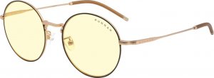 Okulary Gunnar GUNNAR Optiks Ellipse Computer-Brille - Amber Glas, schwarz/gold 2