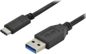 Kabel USB Digitus USB A -> USB C 1m (DK-300136-010-S) 1