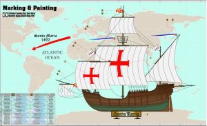 Mastercraft Statek Kolumba "Santa Maria" (D-212) 7