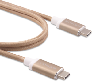 Kabel USB Innergie USB-C - USB-C 1 m Złoty (3082175400) 1