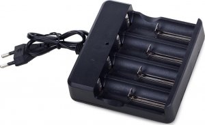 Ładowarka ŁADOWARKA + 4 AKUMULATORY OGNIWA BATERIE 18650 HQ 2