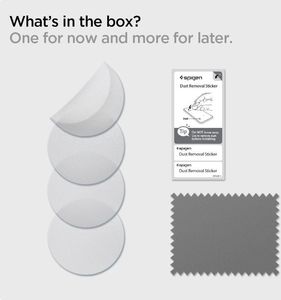 Spigen Folia hydrożelowa Spigen Airskin Apple AirTag Matte Clear [4+4 PACK] 14