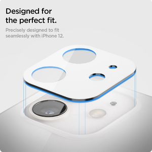 Spigen Szkło hartowane na aparat Spigen Optik Camera Lens Apple iPhone 12 White 14