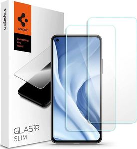 Spigen Szkło hartowane Spigen GLAS.tR Slim Xiaomi Mi 11 Lite LTE/5G [2 PACK] 1