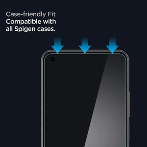 Spigen Szkło hartowane Spigen GLAS.tR Slim Xiaomi Mi 11 Lite LTE/5G [2 PACK] 3