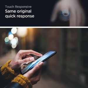 Spigen Szkło hartowane Spigen GLAS.tR Slim Xiaomi Mi 11 Lite LTE/5G [2 PACK] 4