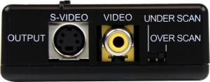 Adapter AV StarTech Composite Video - S-Video - D-Sub (VGA) czarny (VGA2VID) 2