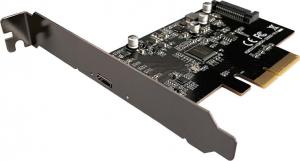 Kontroler LC-Power PCIe x4 - USB-C 3.2 Gen 2x2 (LC-PCI-C-USB32-2X2) 1