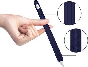 Alogy Etui ochronne Alogy obudowa pokrowiec na Apple Pencil 1 Granatowe 2