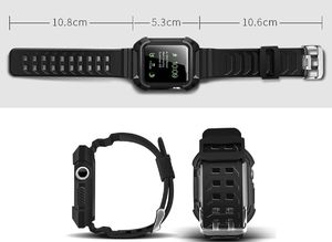 Alogy Etui ochronne Alogy z paskiem Armor Case do Apple Watch 4/5/6/SE 44mm 5