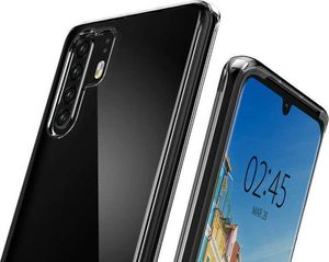 Spigen Etui Spigen Ultra Hybrid do Huawei P30 Pro Crystal clear + Szkło 3mk HardGlass Max 6