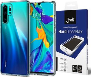 Spigen Etui Spigen Ultra Hybrid do Huawei P30 Pro Crystal clear + Szkło 3mk HardGlass Max 9