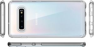 Spigen Etui Spigen Ultra Hybrid Samsung Galaxy S10 Plus Crystal clear + Folia Neo Flex 5