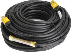 Kabel Art HDMI - HDMI 30m czarny (KABHD/HD 30M AL-OEM-43) 1