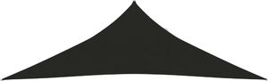 vidaXL Żagiel przeciwsłoneczny, 160 g/m, czarny, 3,5x3,5x4,9 m, HDPE 3