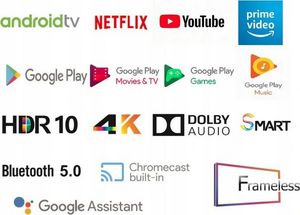 Telewizor CHiQ U65H7S LED 65'' 4K Ultra HD Android 3