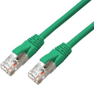 MicroConnect CAT6A UTP 20m Green LSZH 1