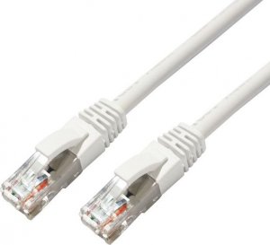 MicroConnect CAT6A UTP 10m White LSZH 1