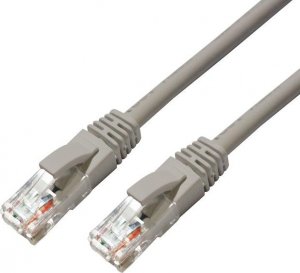 MicroConnect CAT6A UTP 2m Grey LSZH 1