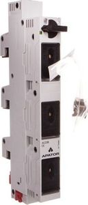 Apator Rozłącznik bezpiecznikowy RBD0/60 3P 400V /D0 2-63A, 10x38 2-32A/ 0000106601T 1