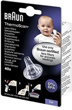 Termometr Braun Kapturki ochronne do termometru LF-40 40szt. 2