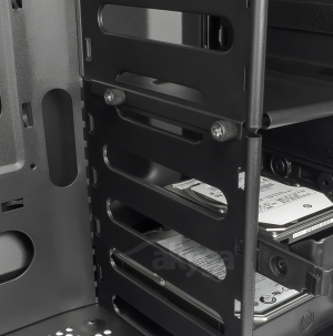 Obudowa Akyga AKY006BK Midi-Tower, Czarny (AKY006BK) 5