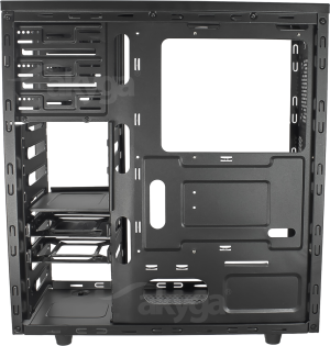 Obudowa Akyga AKY006BK Midi-Tower, Czarny (AKY006BK) 9