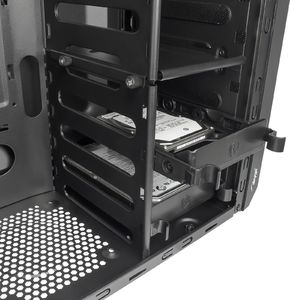 Obudowa Akyga AKY007BG Midi-Tower, Czarno-zielony (AKY007BG) 6