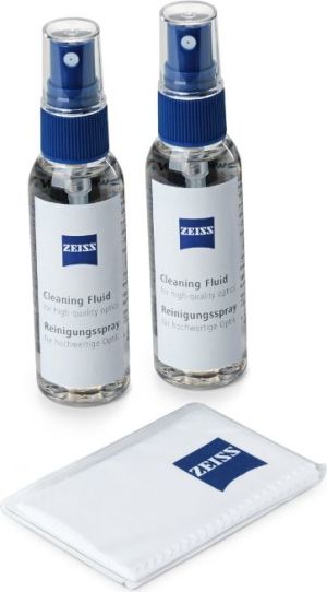 Zeiss Zestaw Spray + Mikrofibra, 2x 60ml, 1x 18x18 cm (2096-686) 1