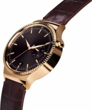 Smartwatch Huawei Brązowy  (W1 GOLD+LEATHER) 3