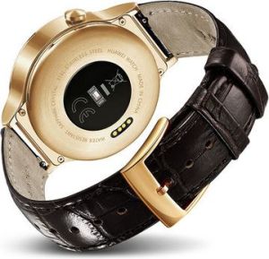 Smartwatch Huawei Brązowy  (W1 GOLD+LEATHER) 6