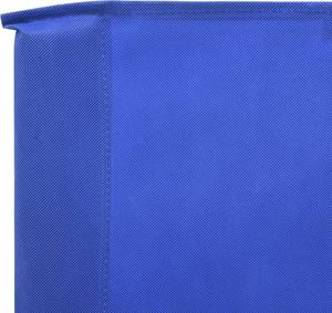 vidaXL Parawan 6-skrzydłowy z tkaniny, 800x80 cm, błękit lazur 4