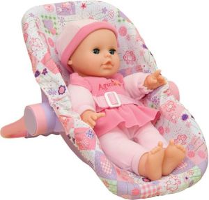 Dromader Lalka 29 cm z fotelikiem (00385) 2