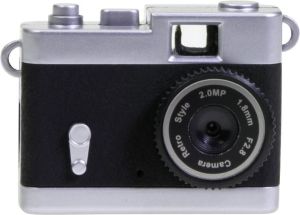 Aparat cyfrowy Dorr Mini Retro Camera, Czarny (204315) 1