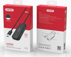 HUB USB Unitek 4x USB-A 3.1 Gen1 (H1111E) 4