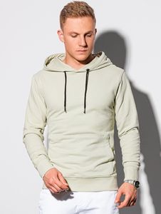 Ombre Bluza męska z kapturem B1147 - jasnomiętowa XXL 1