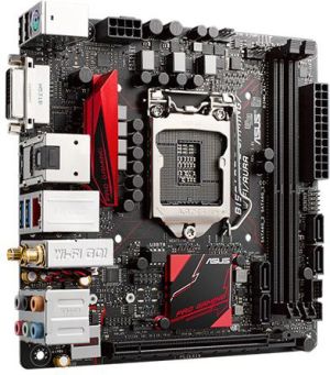 Płyta główna Asus B150I PRO GAMING/ WIFI/AURA, B150, DDR4, SATA3, USB 3.0, miniITX (90MB0NI1-M0EAY0) 4