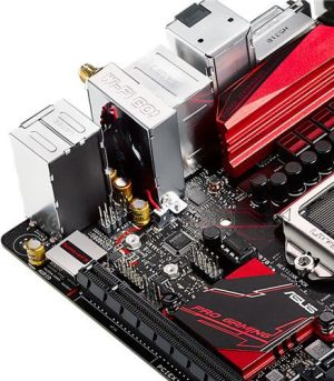 Płyta główna Asus B150I PRO GAMING/ WIFI/AURA, B150, DDR4, SATA3, USB 3.0, miniITX (90MB0NI1-M0EAY0) 6