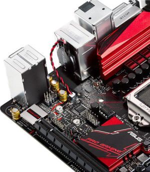 Płyta główna Asus B150I PRO GAMING/AURA, B150, DDR4, SATA3, USB 3.0, miniITX (90MB0NI0-M0EAY0) 6