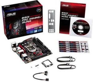 Płyta główna Asus B150I PRO GAMING/AURA, B150, DDR4, SATA3, USB 3.0, miniITX (90MB0NI0-M0EAY0) 8