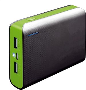 Powerbank Platinet Micro 6000mAh Czarno-zielony 1