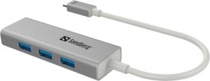 HUB USB Sandberg 3x USB-A 3.0 (136-03) 1