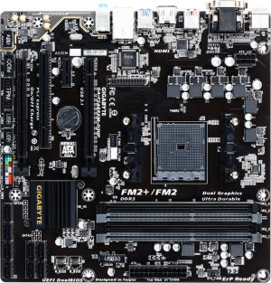 Płyta główna Gigabyte GA-F2A88XM-D3HP, A88X, DualDDR3-2133, SATA3, HDMI, DVI, D-Sub, mATX 2