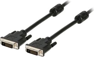 Kabel Valueline DVI-D - DVI-D 2m czarny (VLCP32000B20) 1