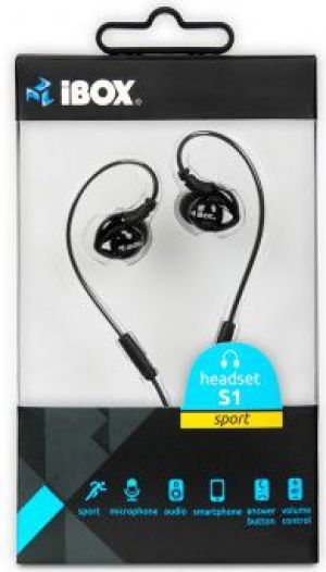 Słuchawki iBOX S1 Sport (SHPIS1B) 7
